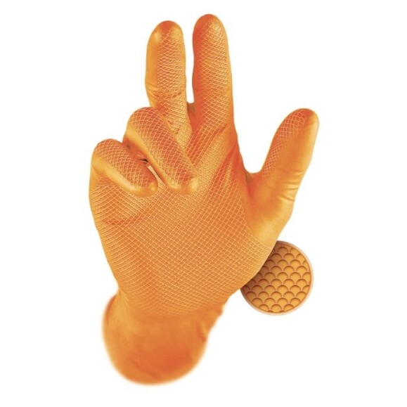 guanti in nitrile resistenti